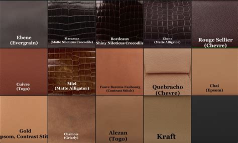 hermès color chart 2022